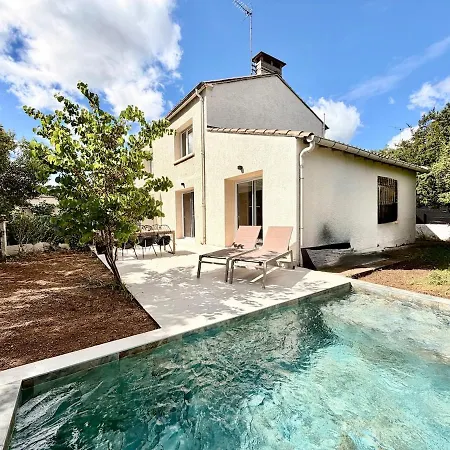 Villa Maison Moderne, 4 Avec Piscine A